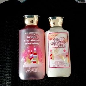 Lotion and shower gel